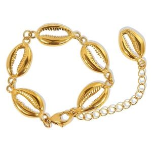 Gold Shell Bracelet
